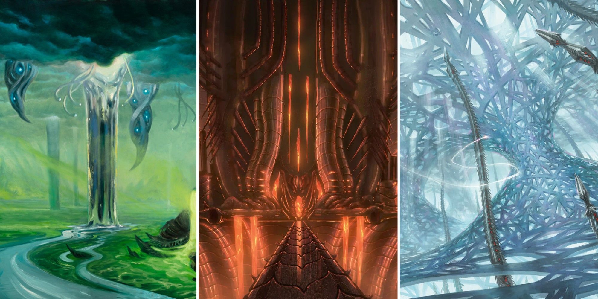 The Best Land Cards From Phyrexia: All Will Be One - MTG