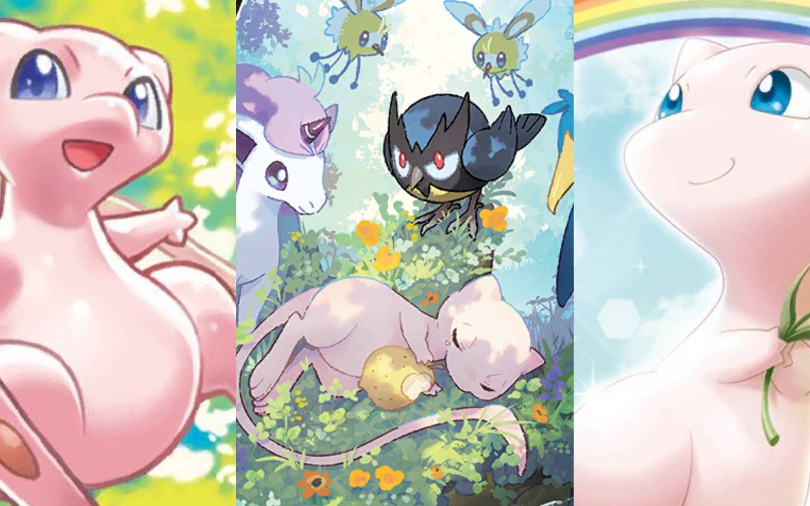 mew full art pokemon card PTCG S-Chinese CS4bC-162 VMAX Holo Sword&Shield which famously dominated the real Pokmon TCG Mew v Fusion