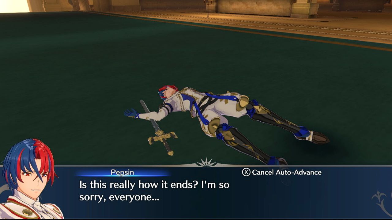 Fire Emblem Engage, Beginner Tips, Prince Alear After Being Defeated