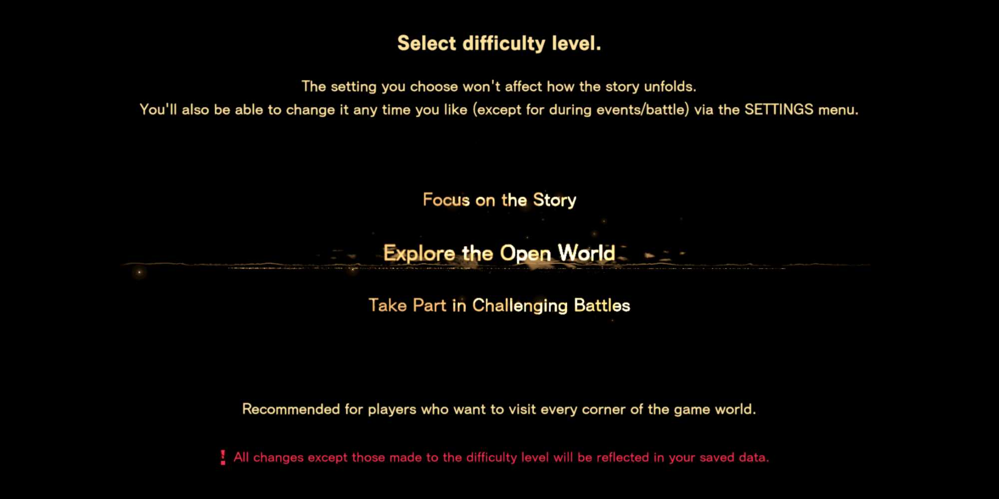 Hard Difficulty Menu Changes In Gaming Nobody Noticed