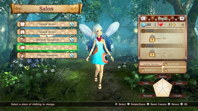 sachin and babi light blue dress Fairy Dress Up by Dress Up Vault for One Game a Month #11