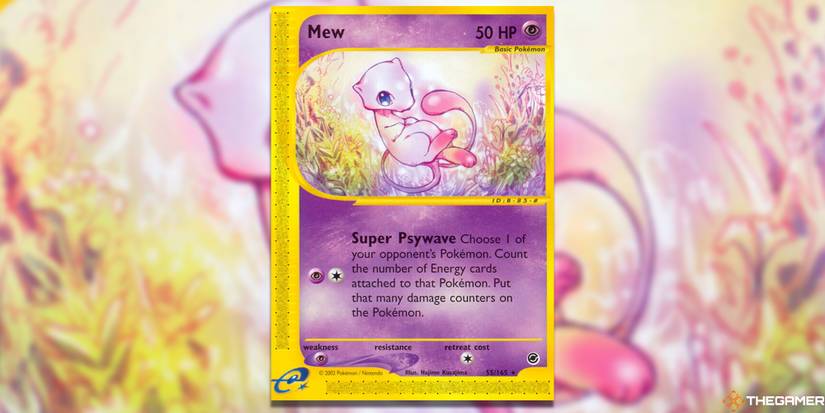 japanese black and white pokemon cards Amazon.com: Mew Pokemon Card main image 1