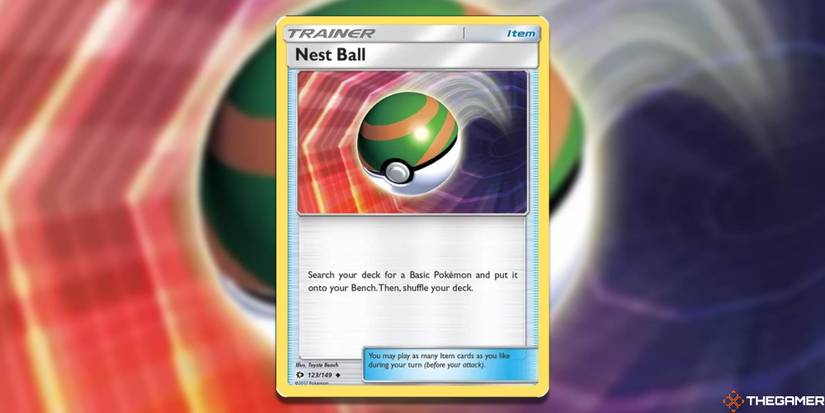 nest ball pokemon card value 255/198,tarjeta Original De Tcg,gold Shuffle your deck afterward. Nest Ball - 181/198 -