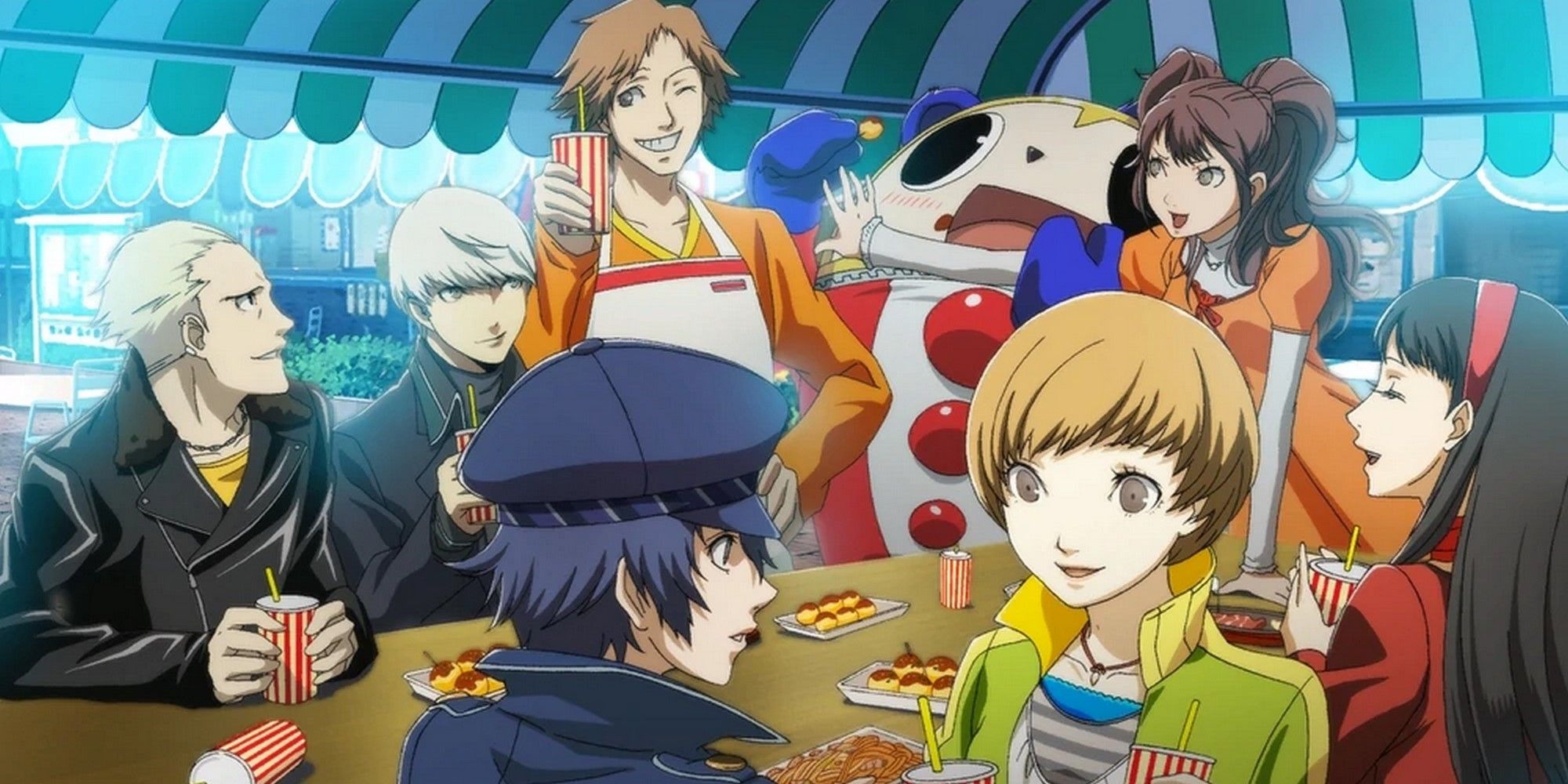persona 4 arena seekers of truth group shot
