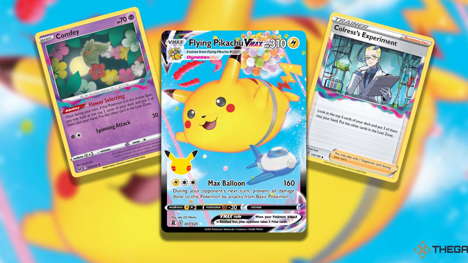 pokemon cards flying pikachu Flying Pikachu V 023/028 – 25th Anniversary Collection – Japanese – Hikaru main image 0
