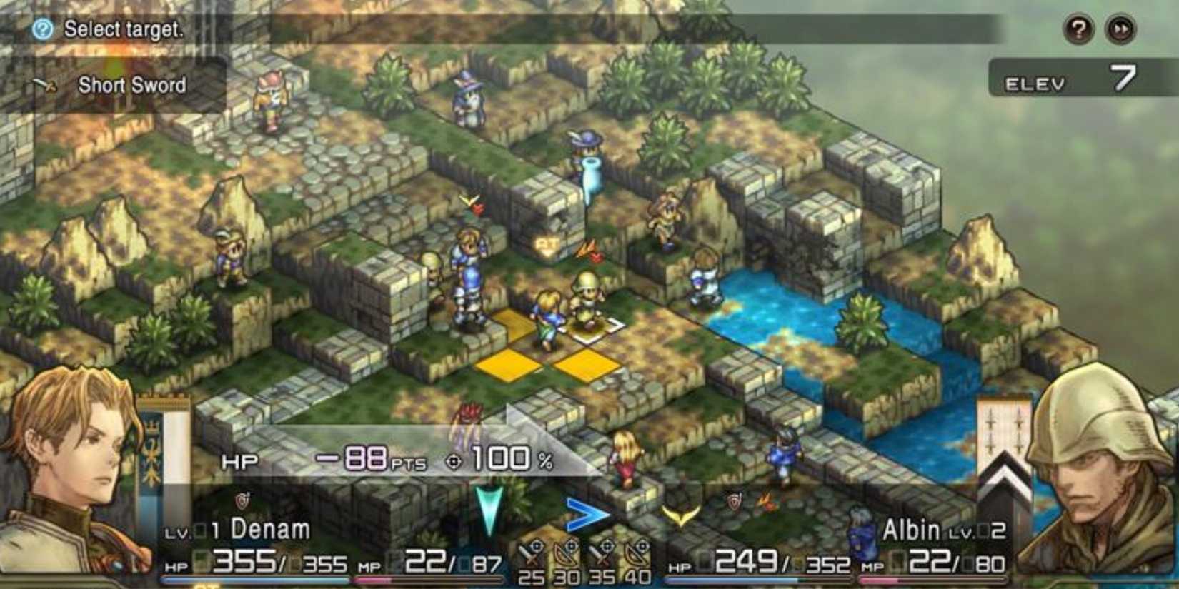 tactics ogre reborn gameplay