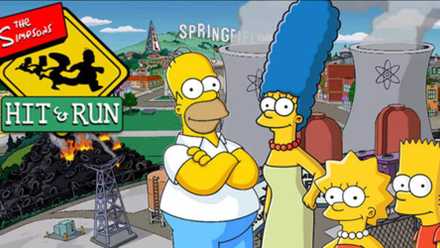 The Simpsons met and drove Homer Marge Lisa and Bart
