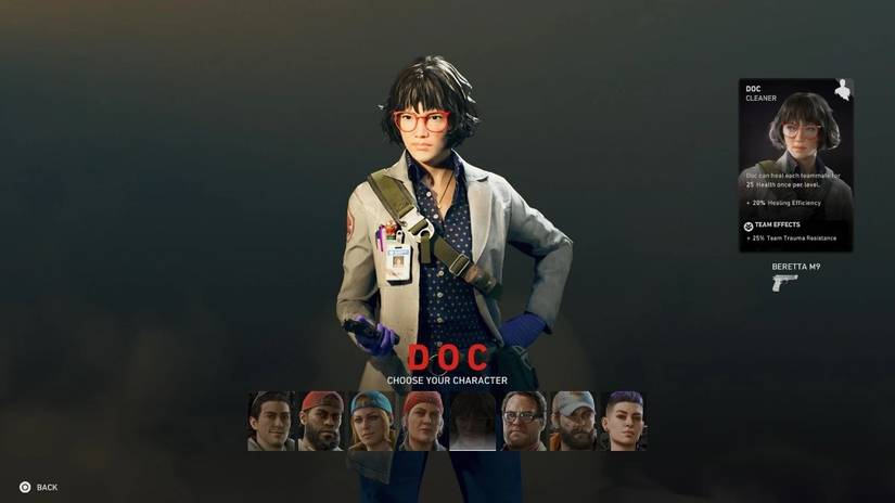 Best Build For Doc In Back 4 Blood