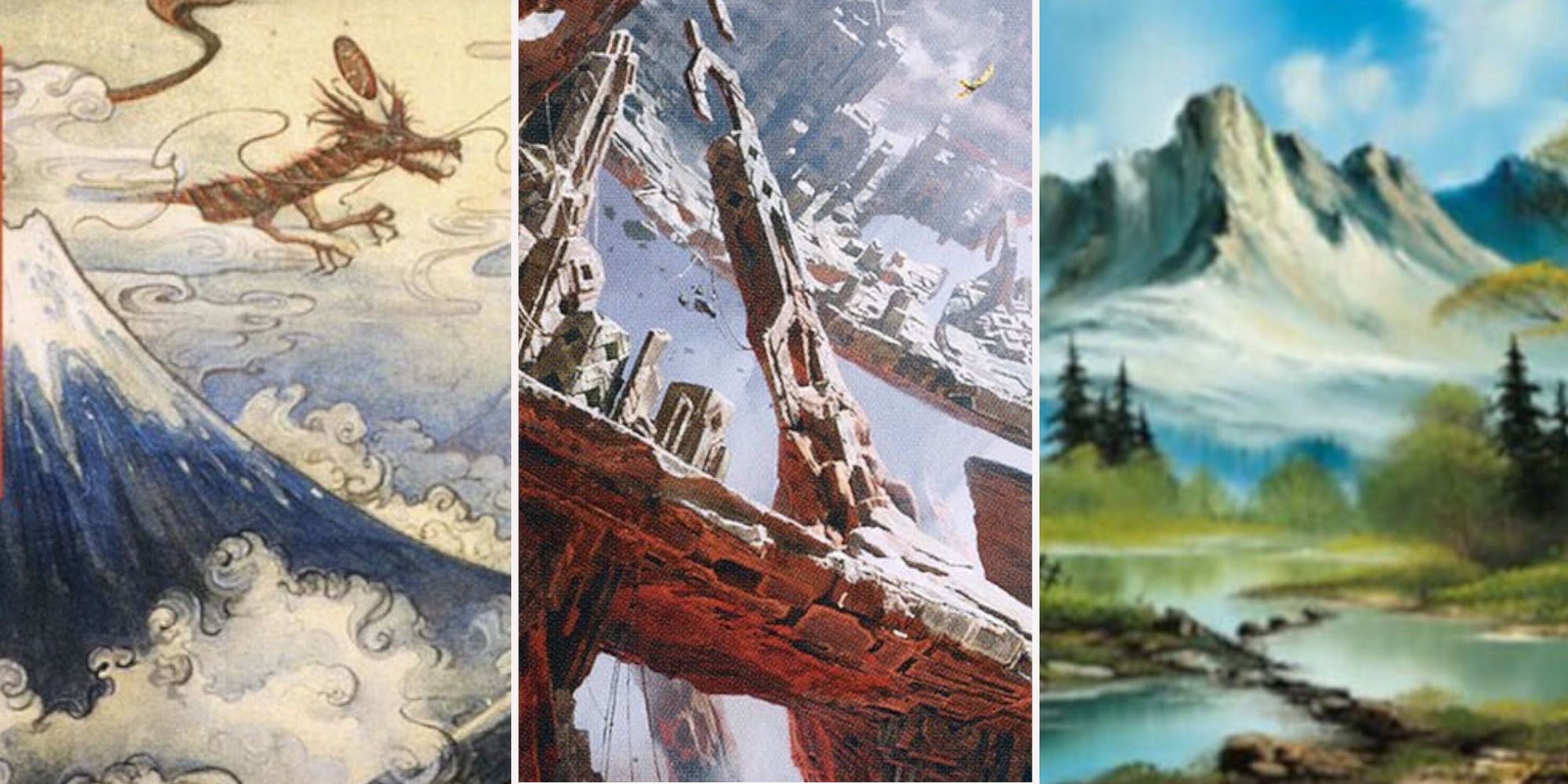 MTG: The 10 Best Mountain Cards, Ranked By Artwork