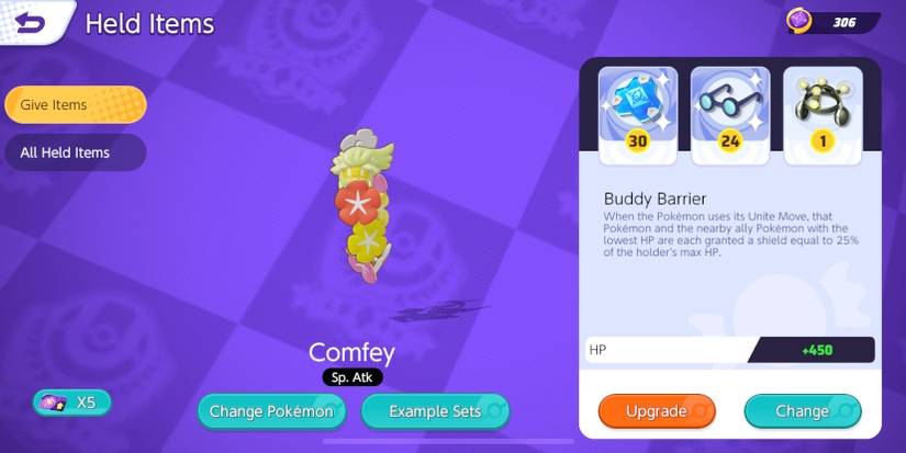 How To Play As Comfey In Pokemon Unite