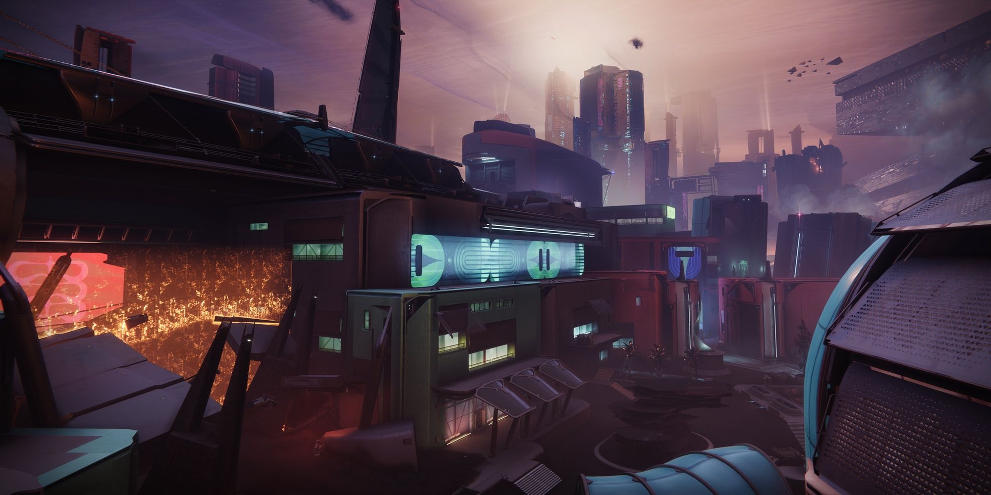 Destiny 2 Lightfall Neomna City Under Attack