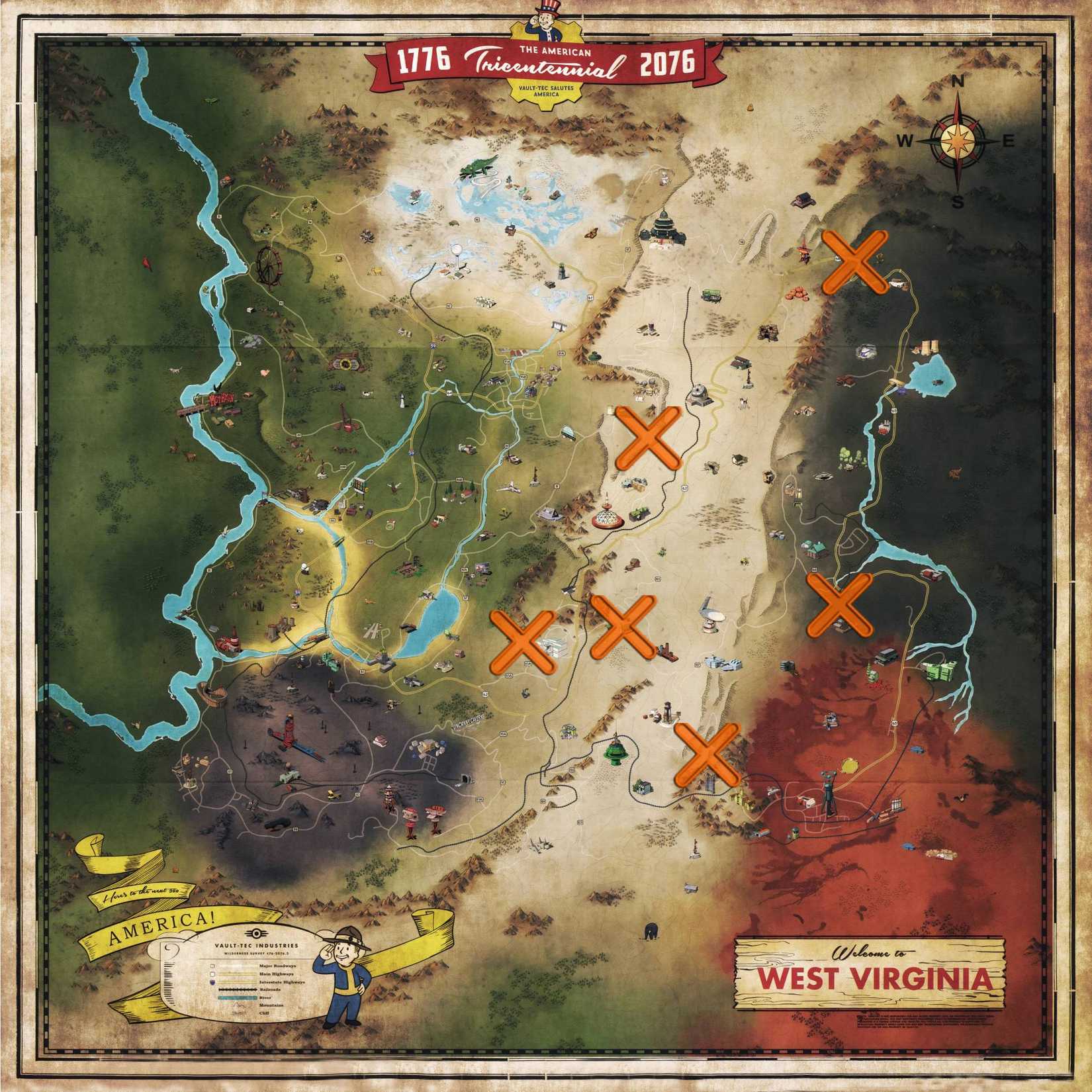 Honey Beast Locations Guide For Fallout 76