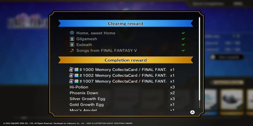How Many Final Fantasy 5 Stages Are In Theatrhythm: Final Bar Line?