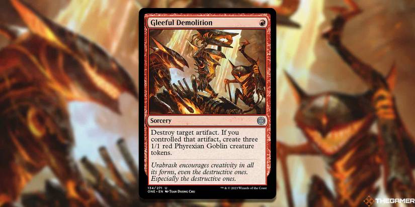 MTG: The 10 Best Red Cards In Phyrexia: All Will Be One