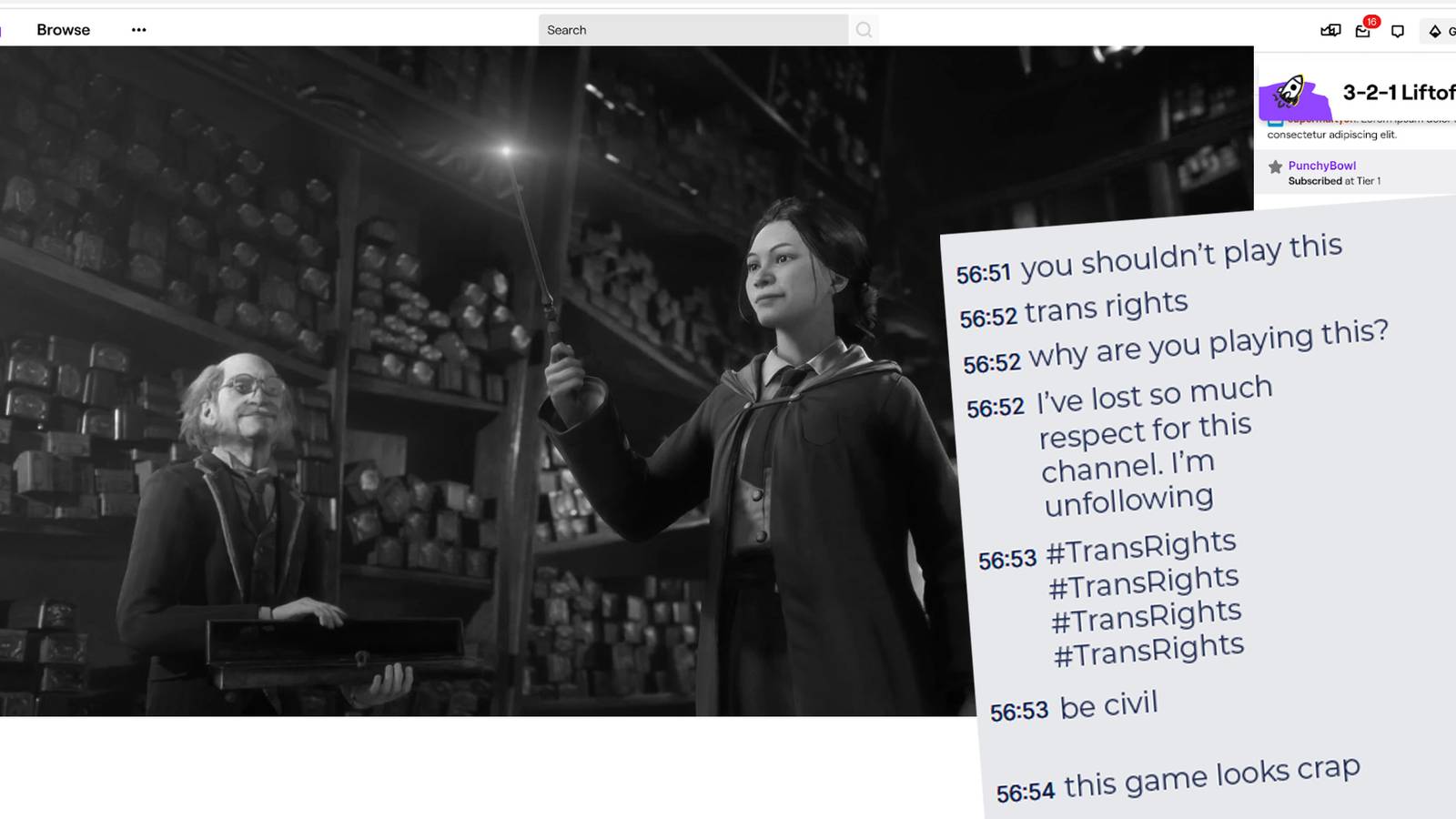 Let's Talk About Bullying People For Playing Hogwarts Legacy