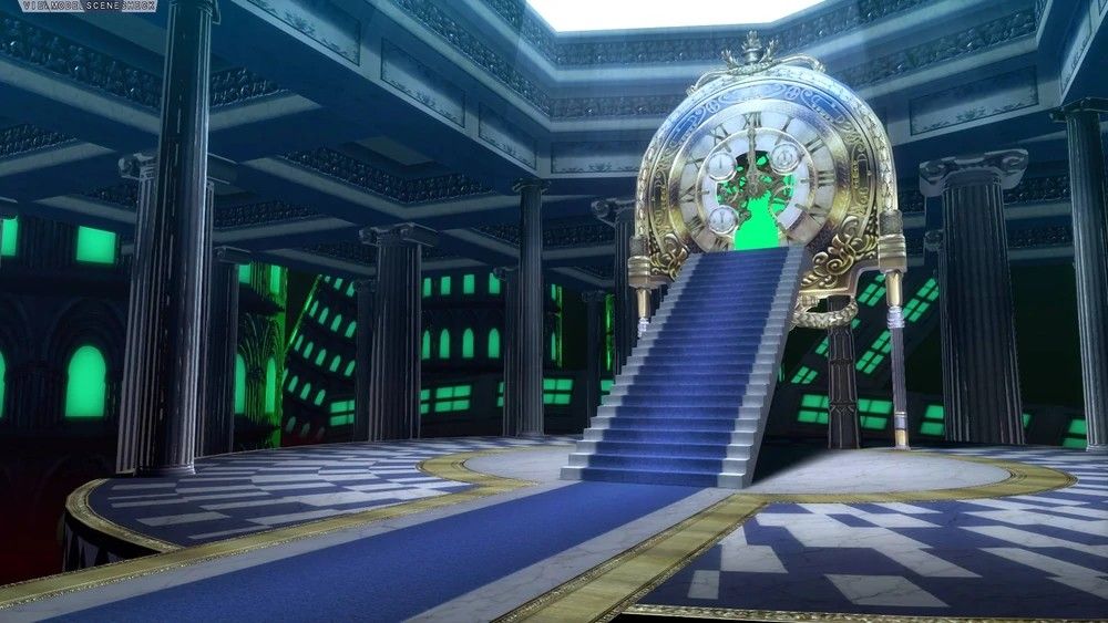 the entrance to tartarus in persona 3 portable from the dancing side game