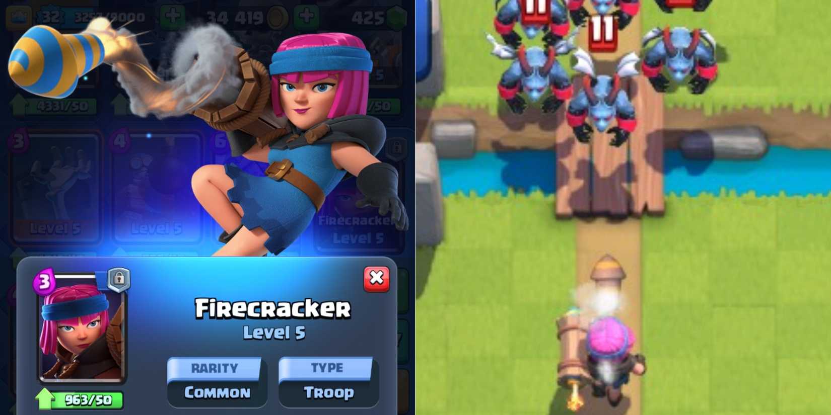 Firecracker Cards The Best Common Rarity Cards In Clash Royale
