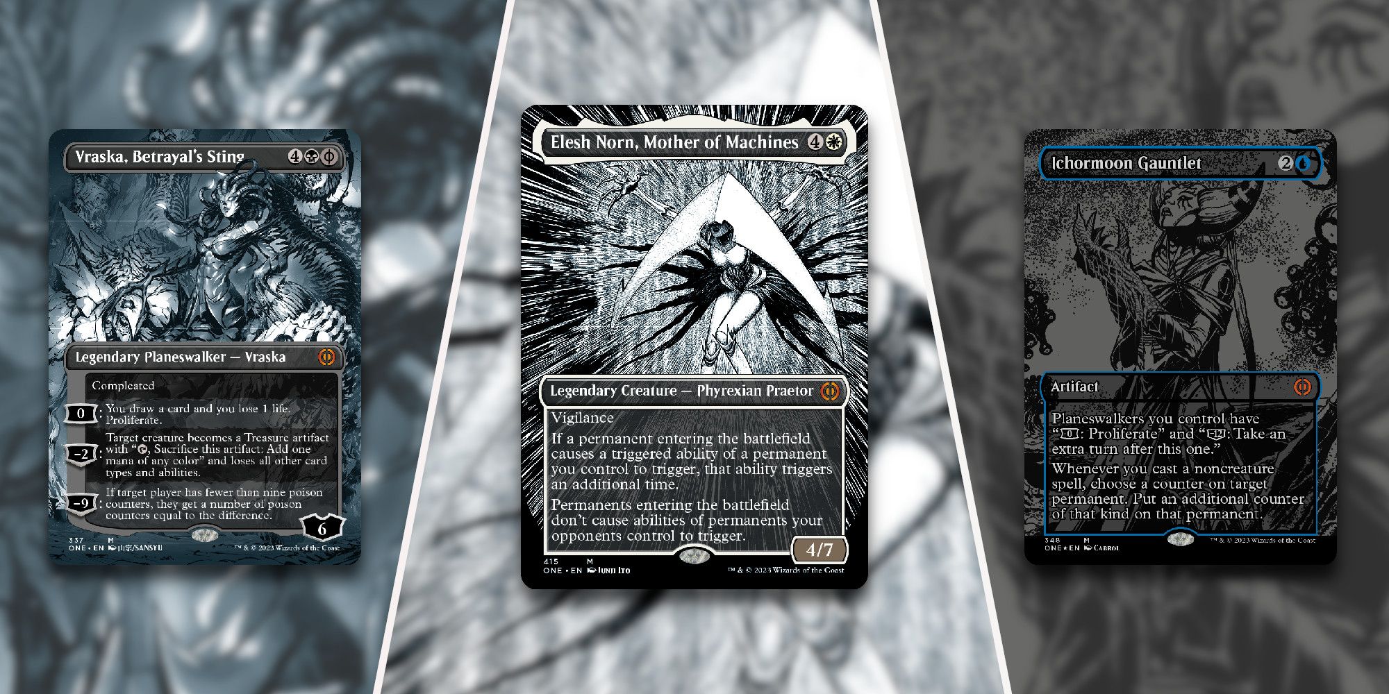 mtg phyrexia all will be one collector booster card list Shop English MTG Marvel SpiderMan Collector Booster Box Sealed – TCGHOBBY main image 0
