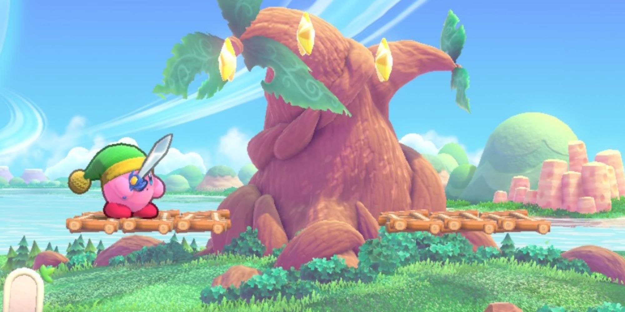 Kirby Cookie Country Stage One Before Three Stars