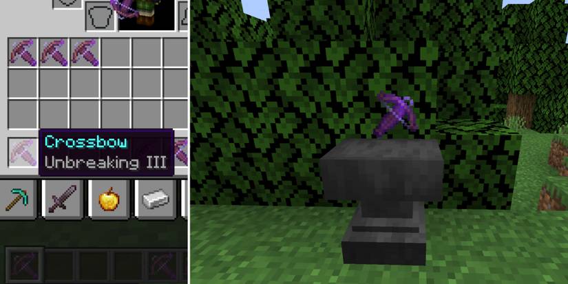 Multi Shot Every Crossbow Enchantment In Minecraft, Ranked
