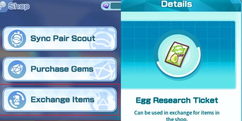 How To Exchange Items In Pokemon Masters EX
