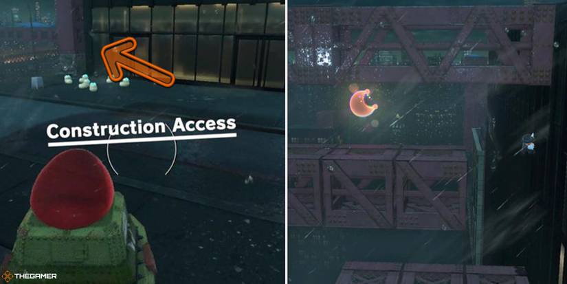Super Mario Odyssey - Girder Sandwich Power Moon location