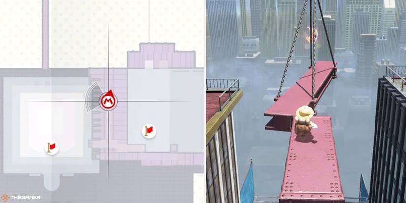 Super Mario Odyssey - Swaying in the Breeze Power Moon location