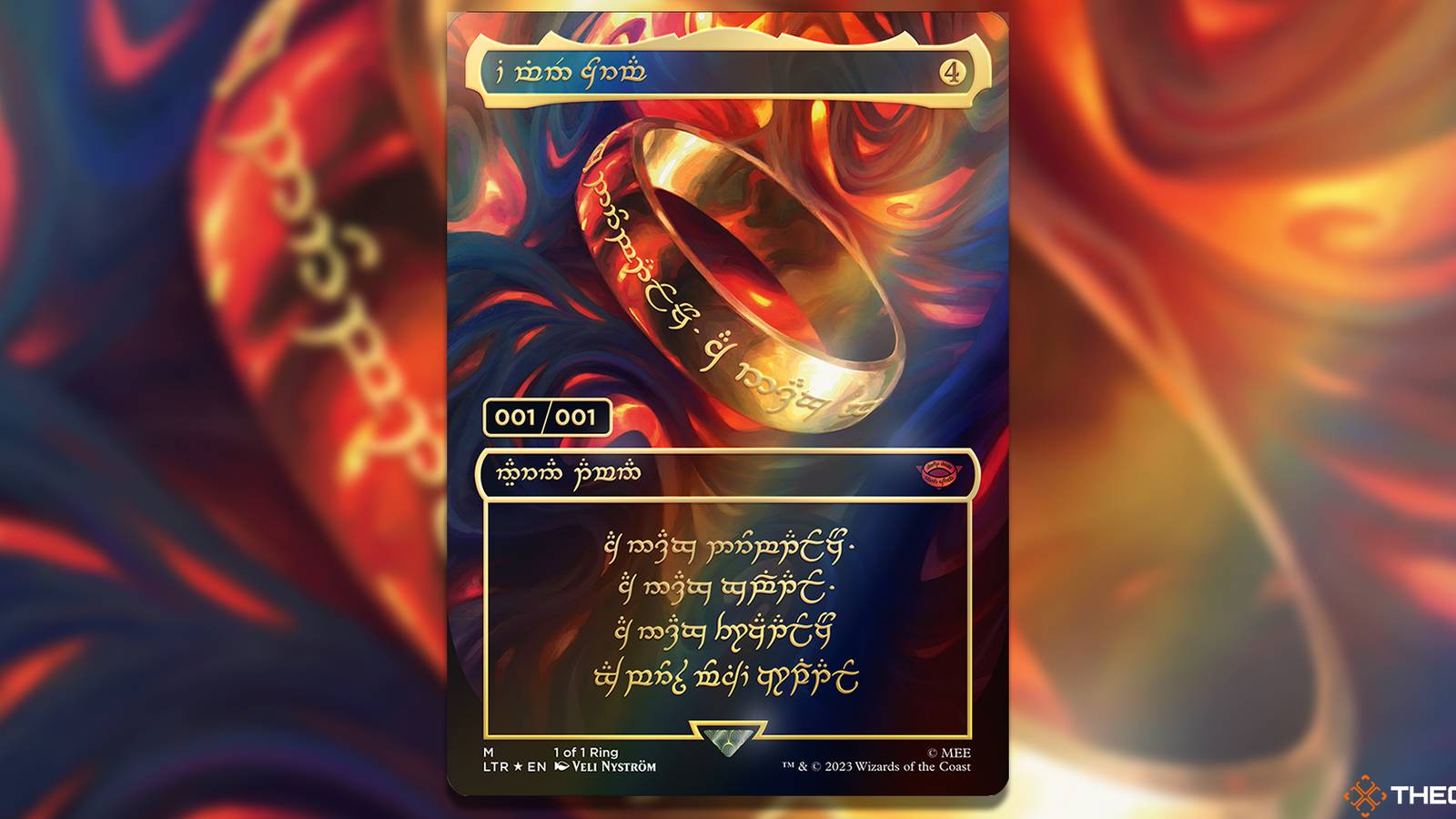 MTG Collector Issues $100,000 Bounty For The One Ring LOTR Card MTG Collector Issues $100,000 Bounty For The One Ring LOTR Card