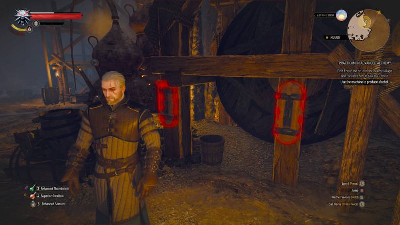 How To Use The Machine In Practicum In Advanced Alchemy In The Witcher 3