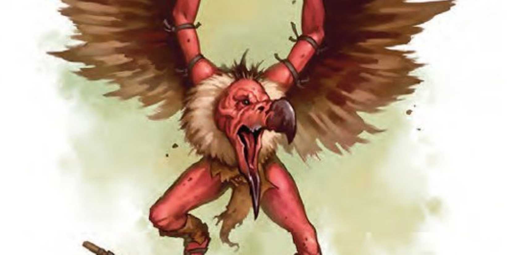 aarakocra screaming in flight
