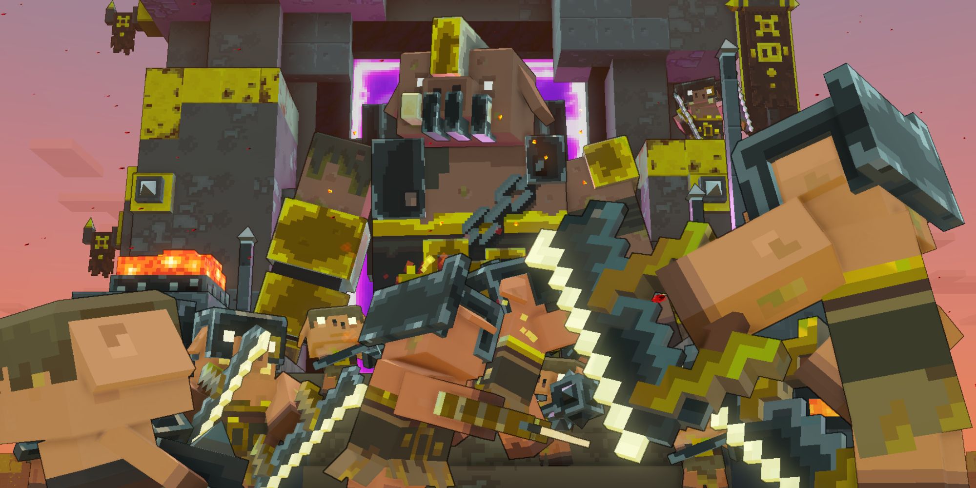 How To Defeat The Horde Of The Bastion In Minecraft Legends