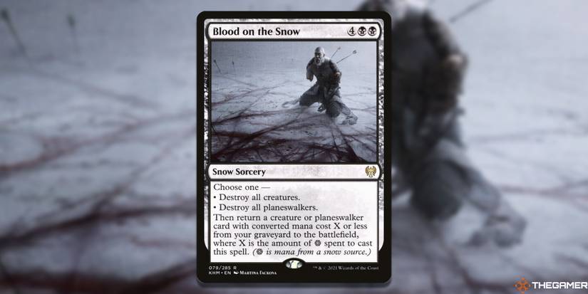 mtg black snow cards Dark Depths sacrifice it Rules Text: Snow, Colors: Black,