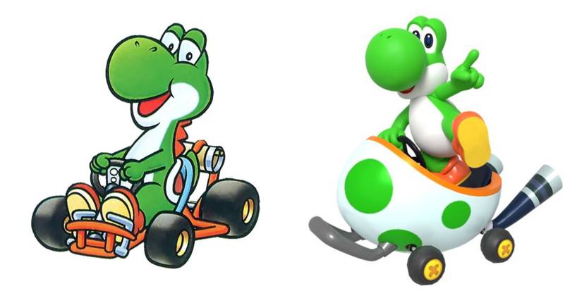 Super Mario Kart: Every Original Character Compared To Their Actual Version