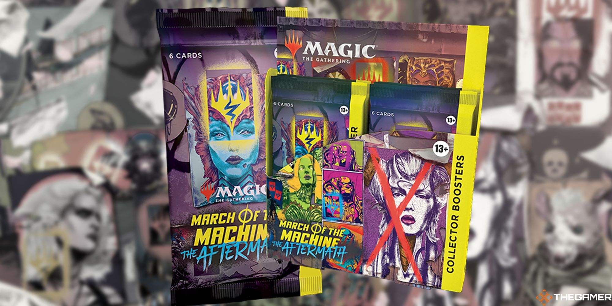 mtg aftermath collector booster box Magic: The Gathering March of The Machine: The Epilogue Discover the thrill of the March of the Machines March of the Machine: The