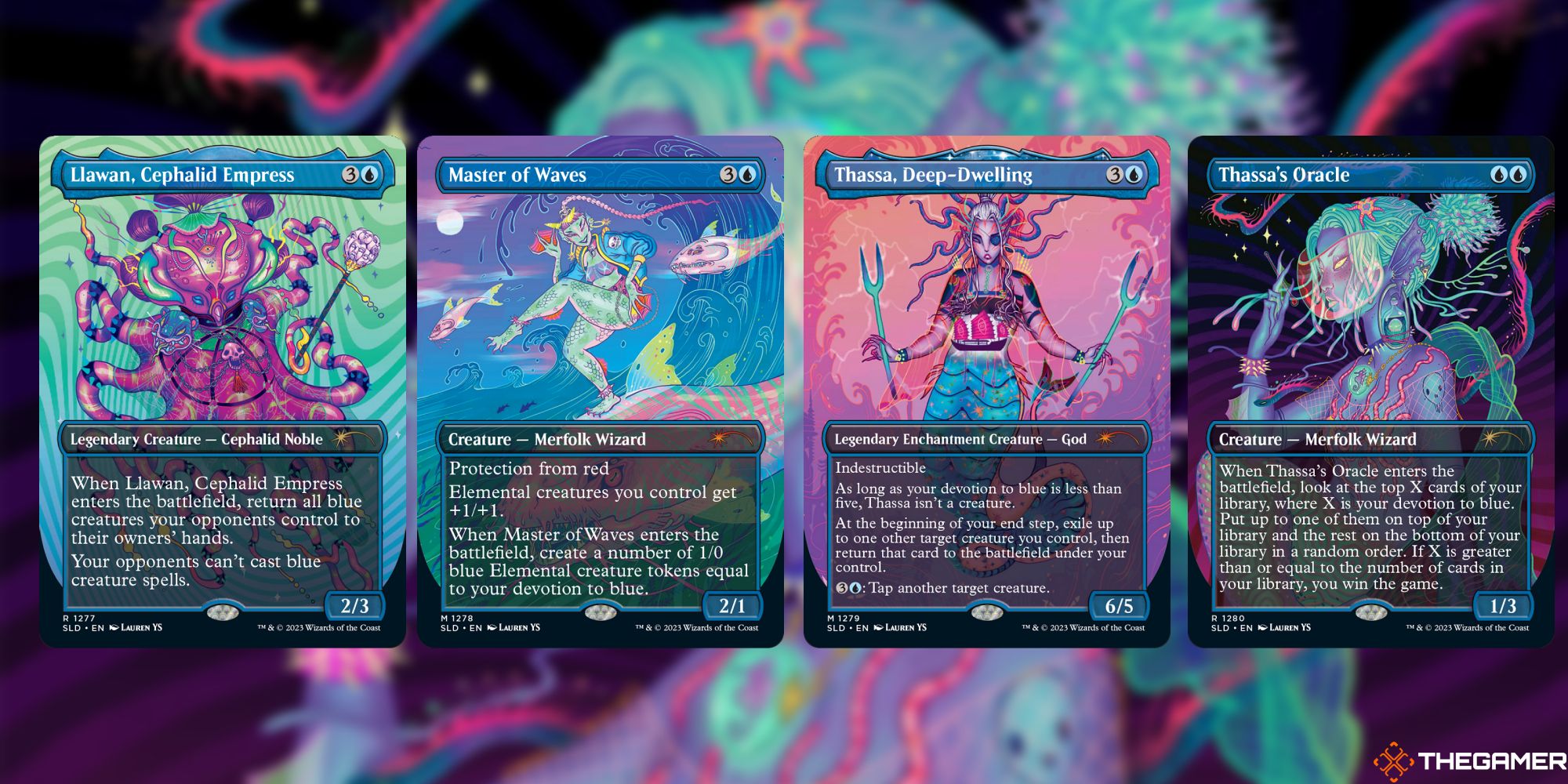 マジック：ザ・ギャザリング Secret Lair Cool Ocean Breeze foil Those Non-Foils Just Won't Let Up Bundle | Secret Lair