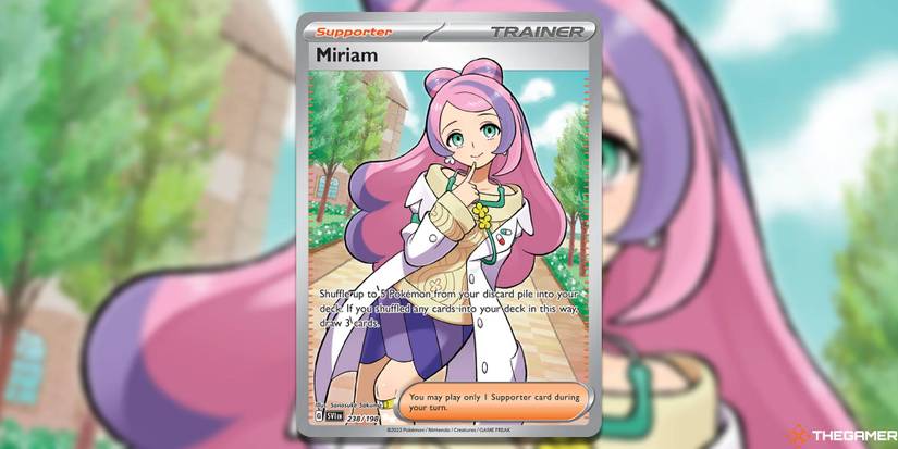 pokemon miriam card price Pokemon Nurse Miriam & Mareanie Holographic Card Sleeves – Kado Supplies main image 1