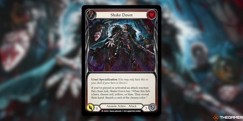 flesh and blood ranger cards Hamstring Shot (Yellow)