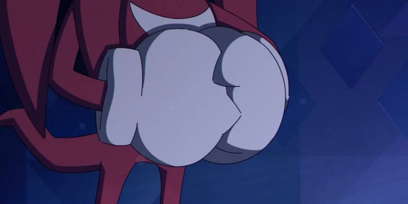 Sonic Mania Knuckles Prepping His Fists