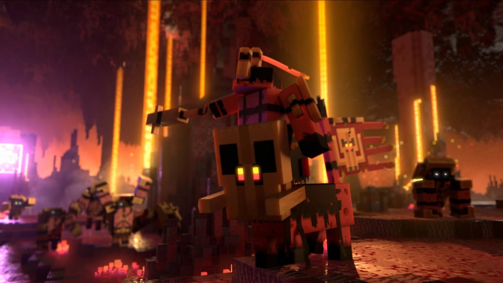 How To Beat The Horde Of The Hunt In Minecraft Legends