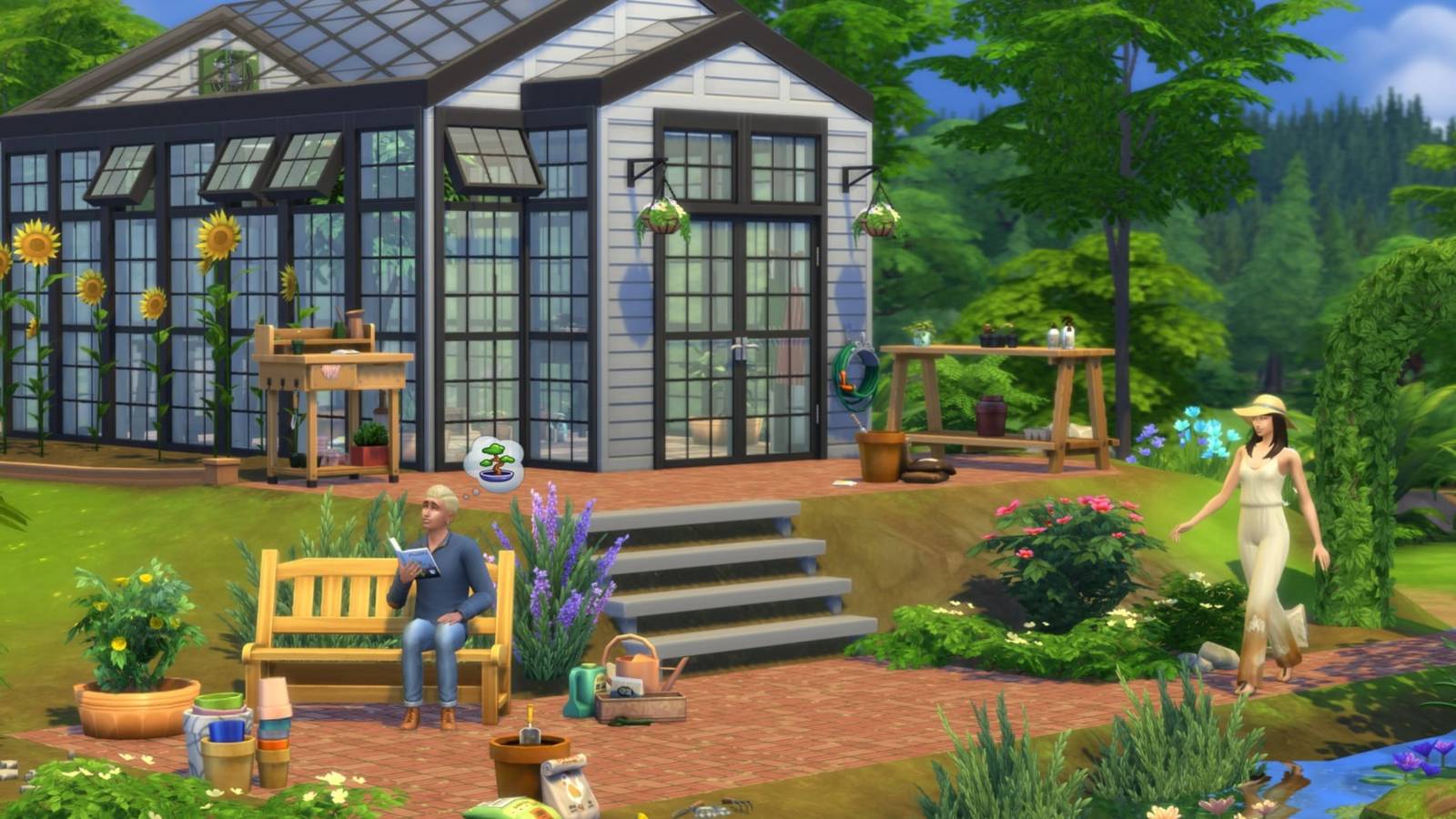 Everything Included In The Sims 4 Greenhouse Haven Kit