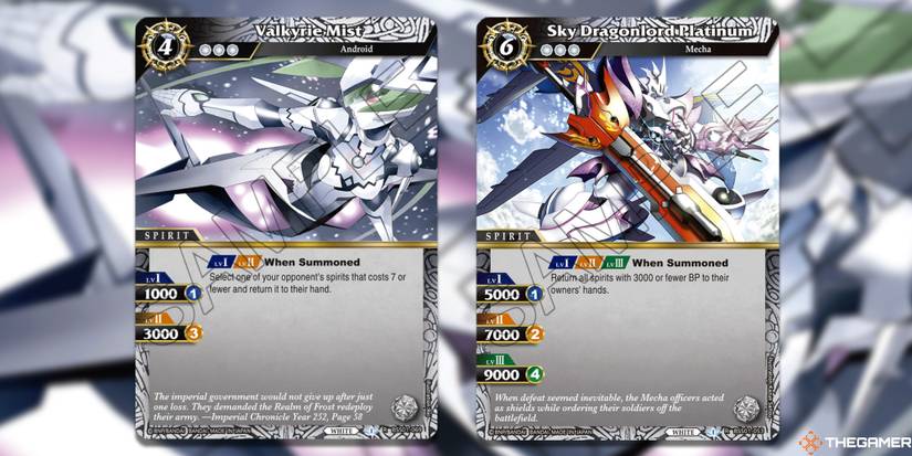 Battle Spirits Saga: 10 Best White Cards Battle Spirits Saga: 10 Best White Cards