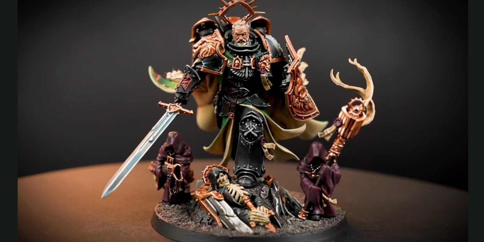 warhammer dark angels primarch lion el jonson model