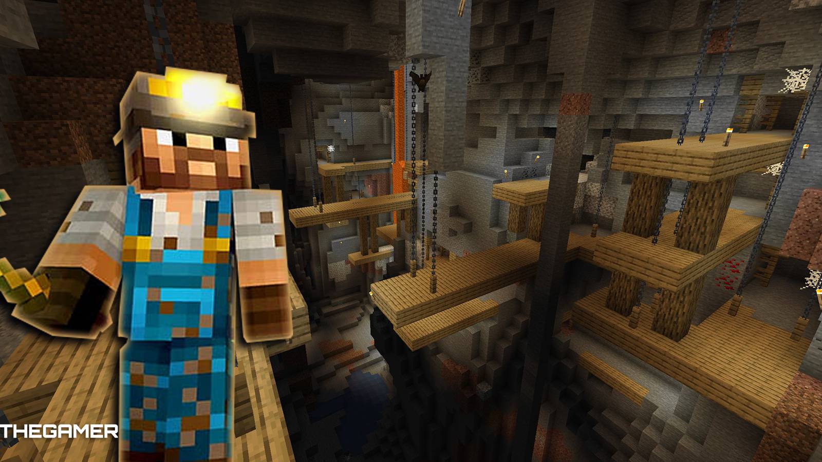 A Guide To Conquering An Abandoned Mineshaft In Minecraft