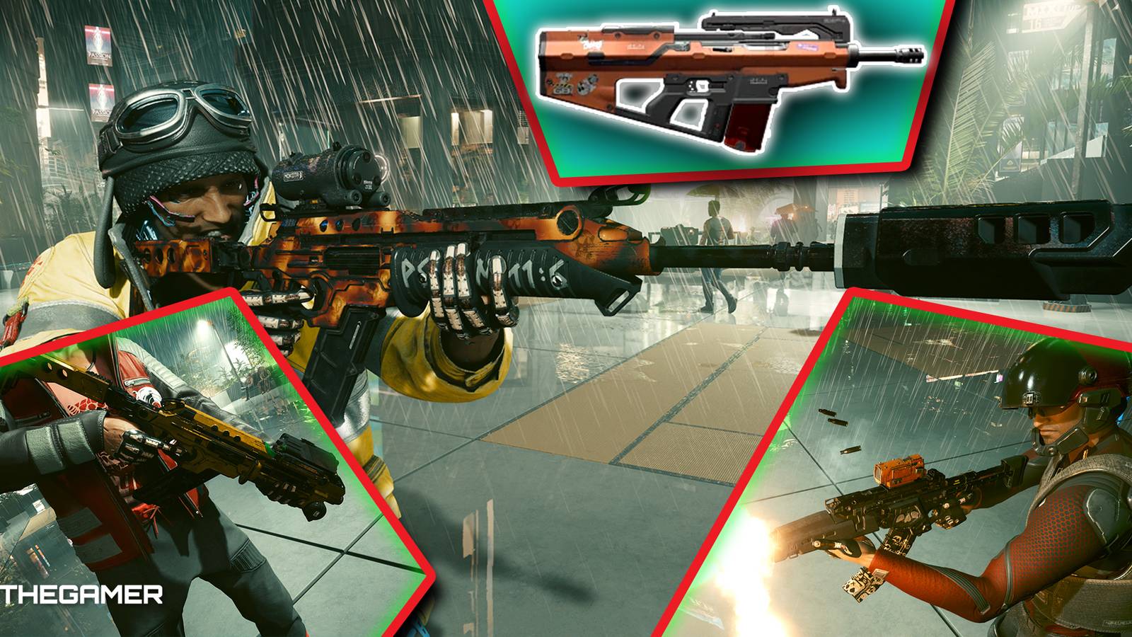 All Unique Assault Rifles Ranked In Cyberpunk 2077