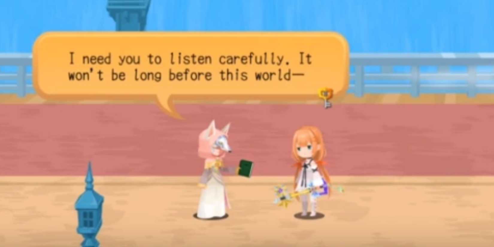 Ava tells Strelitzia about the world and gives her the law.