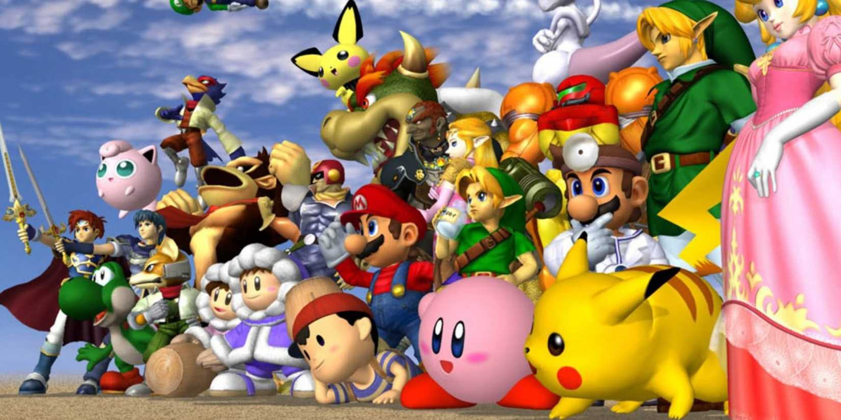Super Smash Bros. The melee list from the game's intro sequence. 