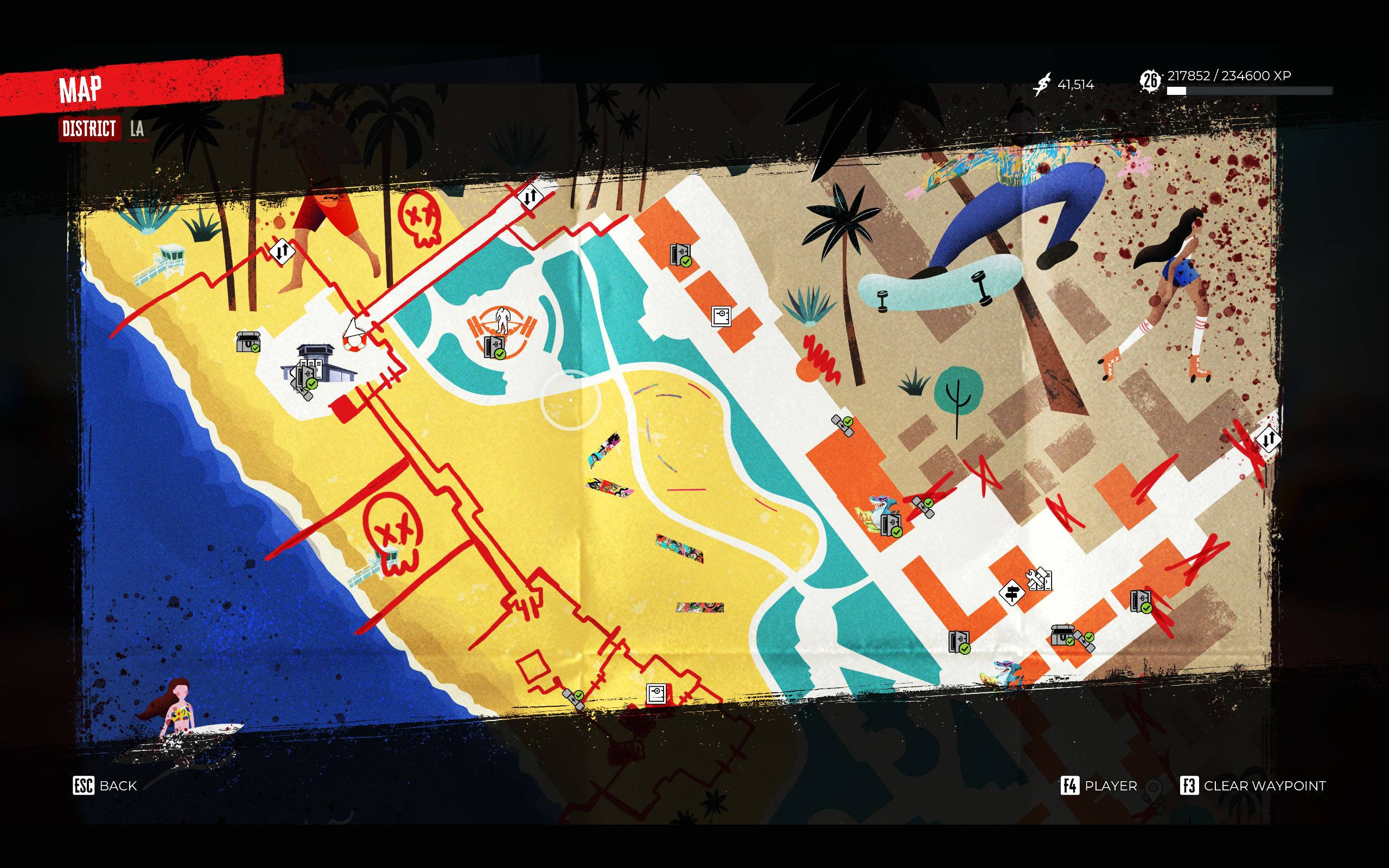 Dead Island 2: Venice Beach Hell-A Map