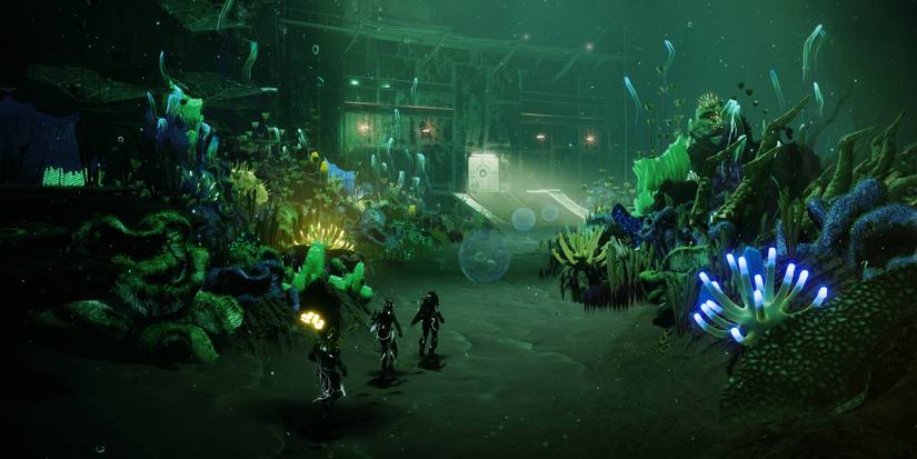Destiny 2 Season of the Deep Salvage Underwater Section
