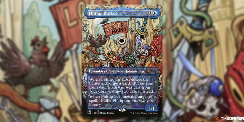 mtg fblthp cards Outlaws of Thunder Junction Fblthp, Lost on the Range Standard Gaming  Playmat for Magic: The Gathering main image 1
