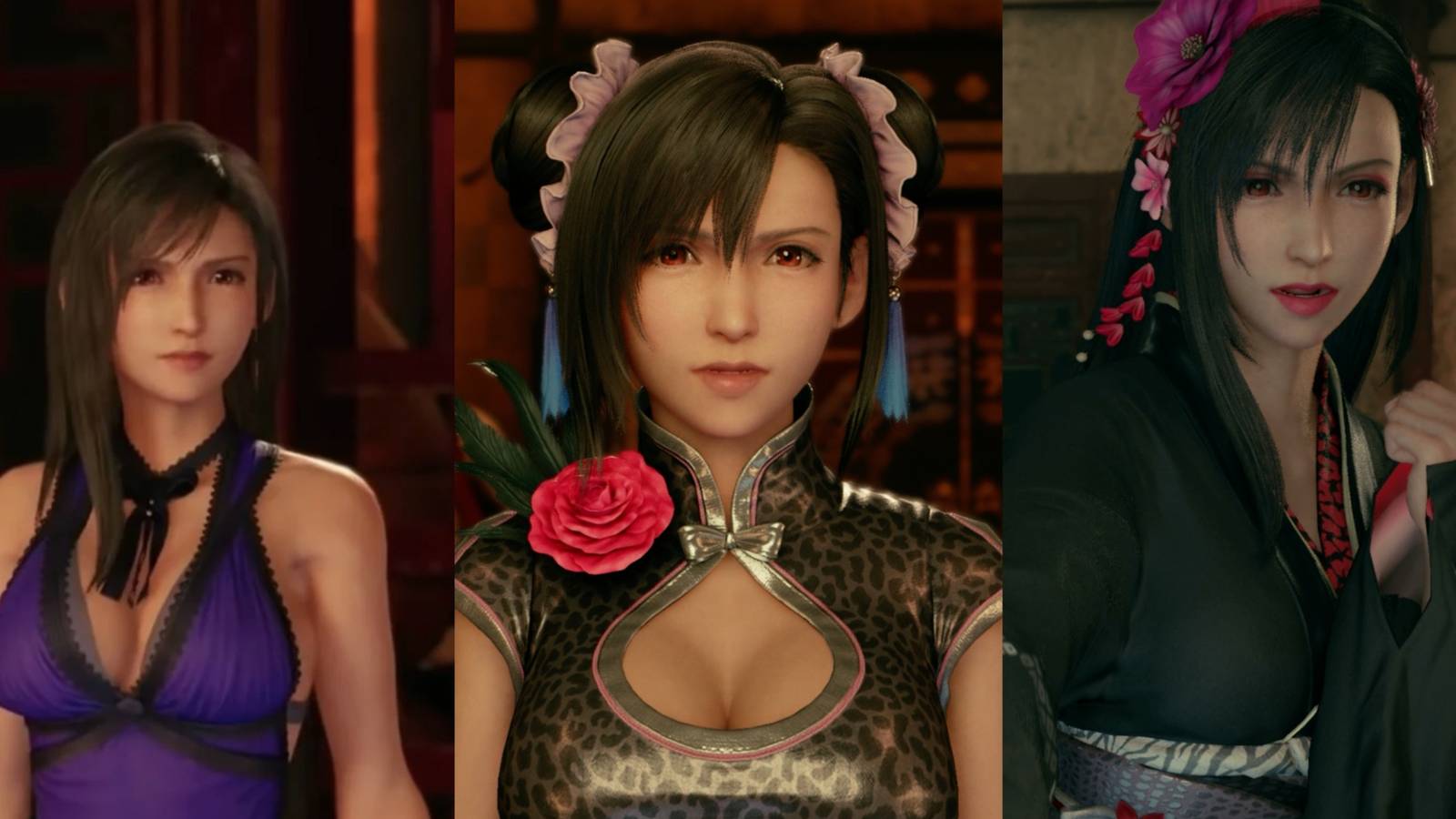 final fantasy 7 remake tifa blue dress [FF7R] Chapter 16 cutscenes with Tifa wearing her blue dress [JP Voices, no  subs, 4k]